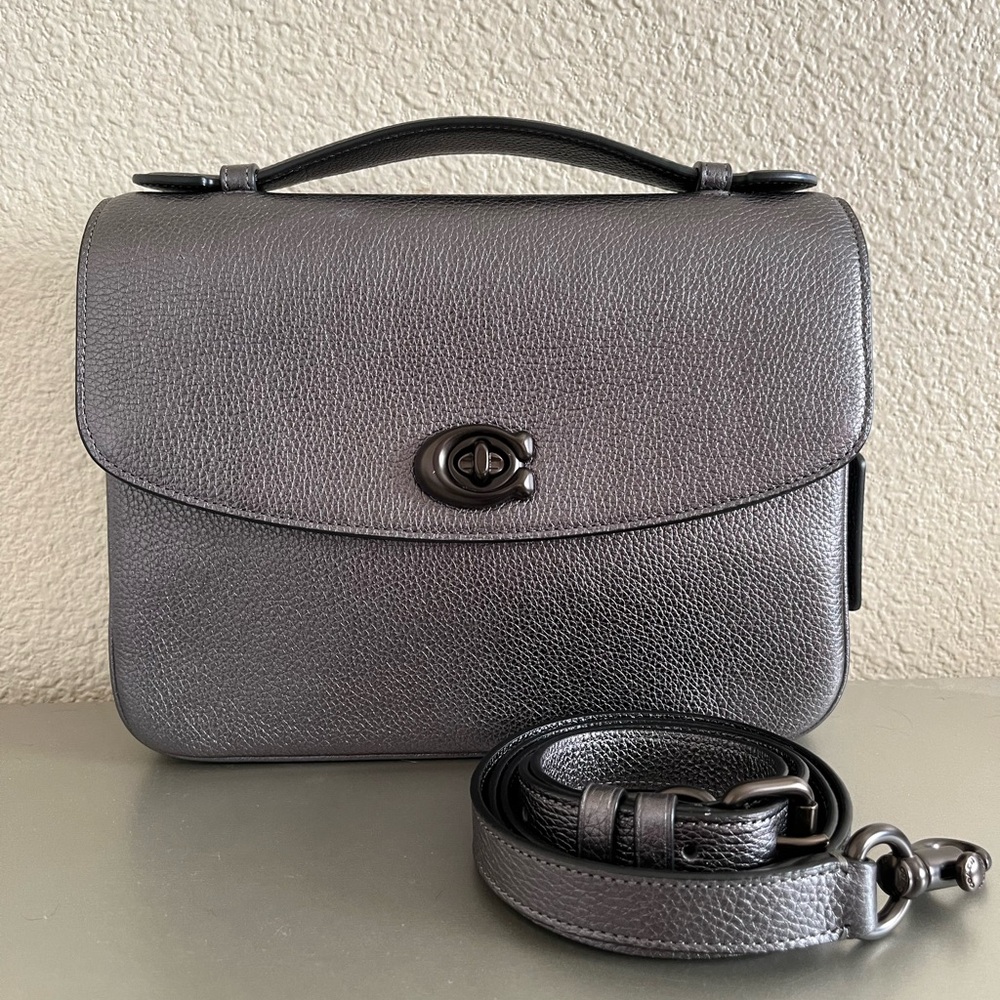 Coach Cassie Crossbody / Metallic Graphite